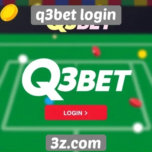 Acessando o site de jogos q3bet login